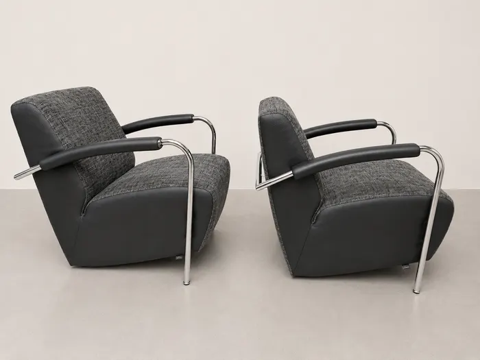 Leolux Scylla fauteuils, set van 2